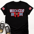Broncos Mom Number on Sleeve
