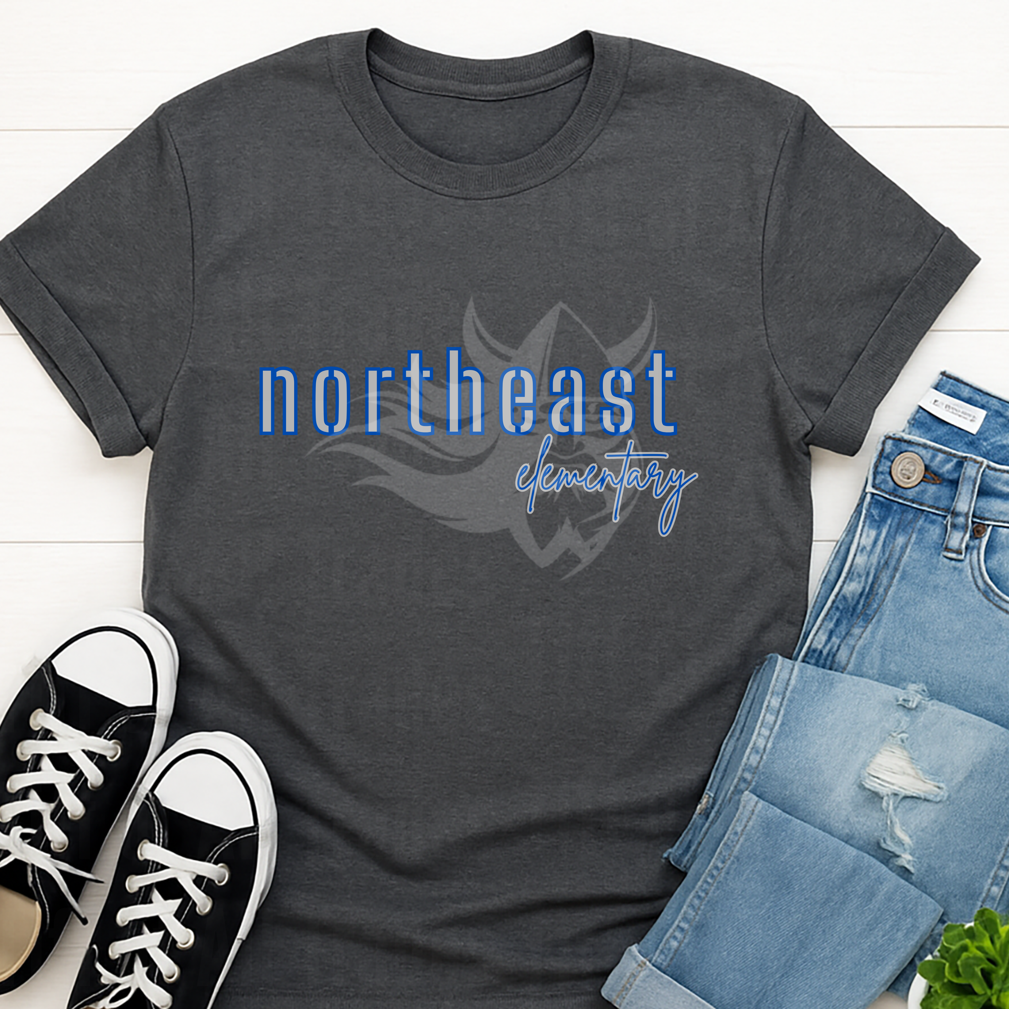 Northeast Elementary Viking Right